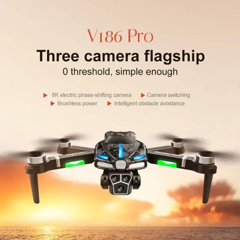 Drone Gimbal - 새로운 V186 프로 드론 전문 브러시리스