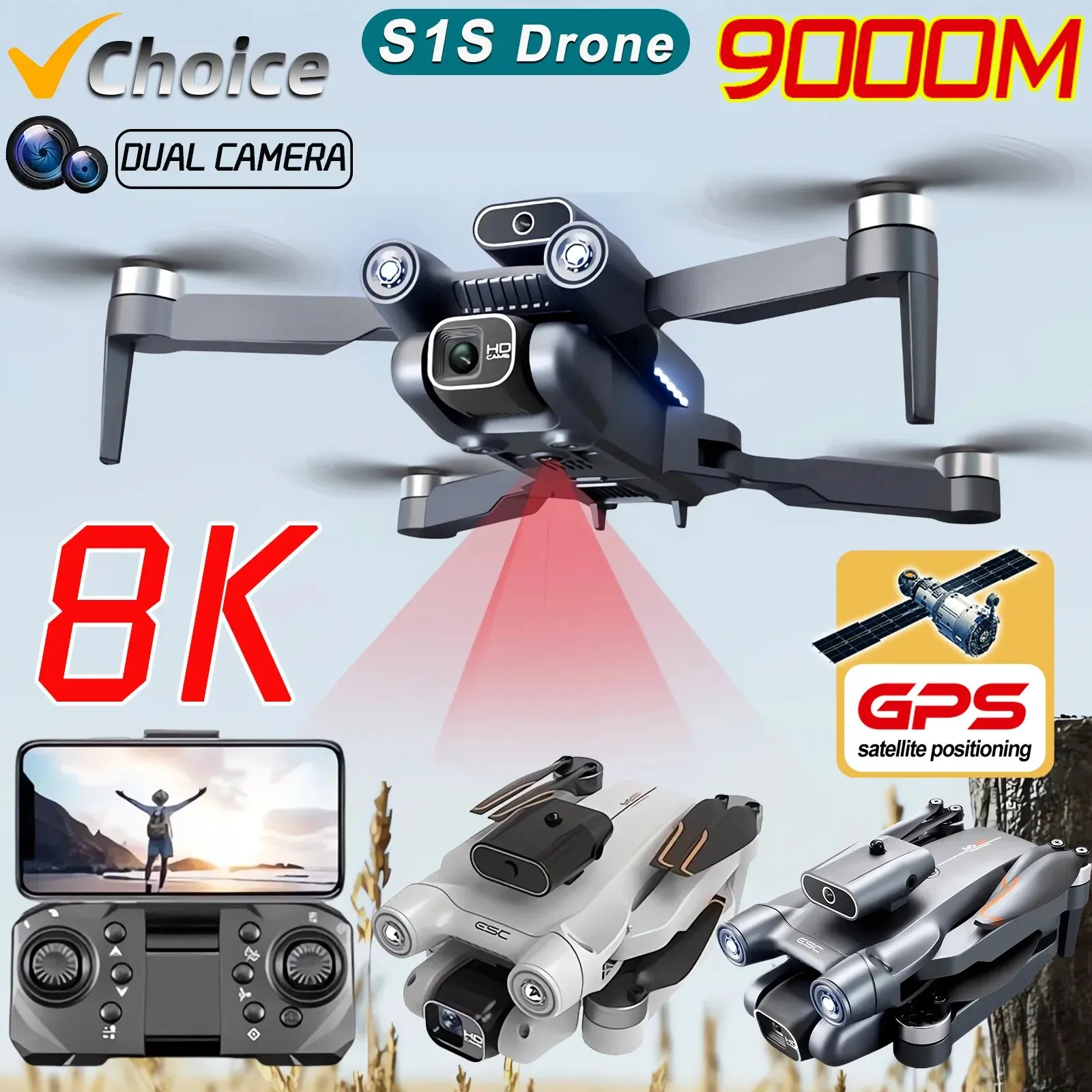Drone Gps Mount - 전문 브러시리스 모터 드론 카메라, 장애물