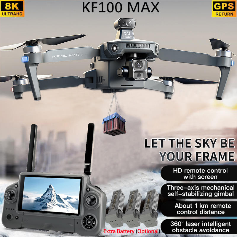 Drone Gimbal - KF100 MAX GPS 드론 4K 카메라
