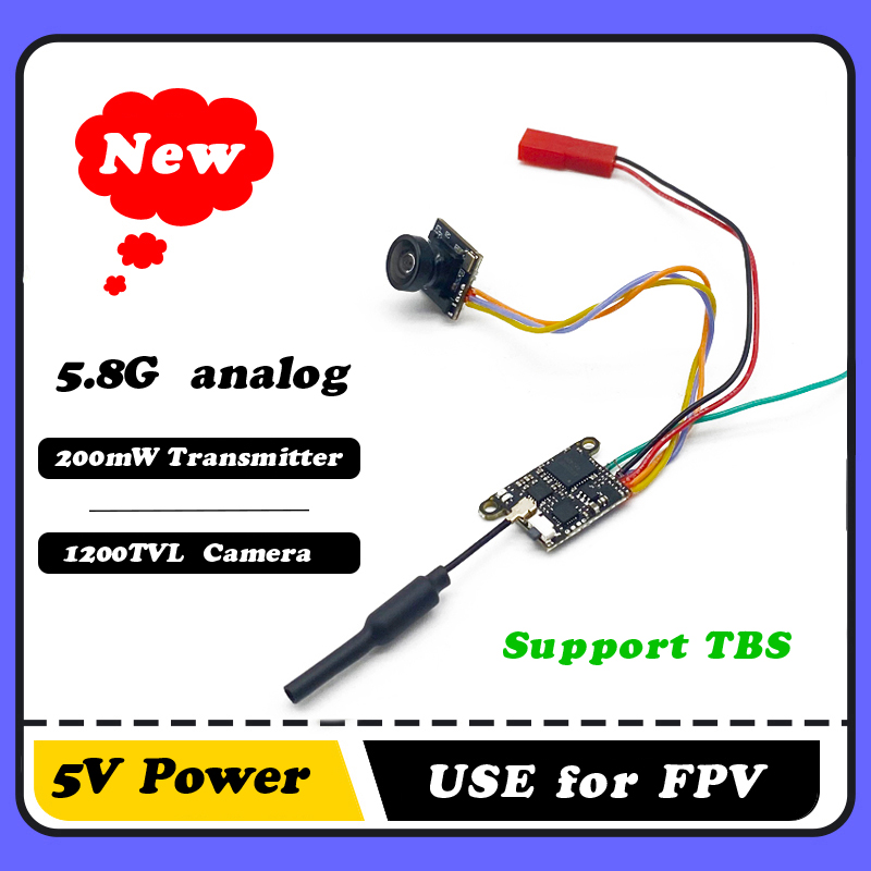 Drone Frame - SLONWAKE 5.8G 1200TVL FPV 카메라 VTX
