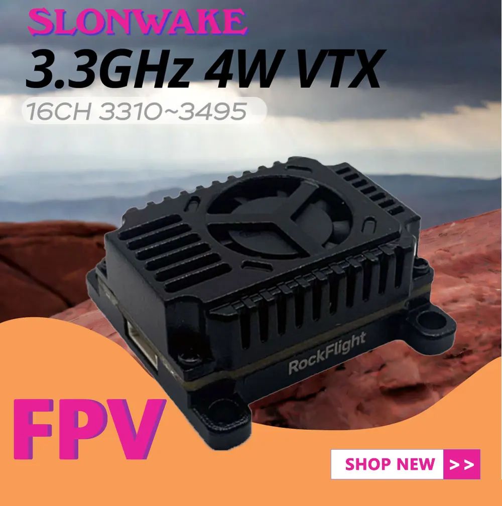 SLONWAKE FPV 3.3G 16채널 4000mW  - Drone Transmitter 리뷰 및 가격