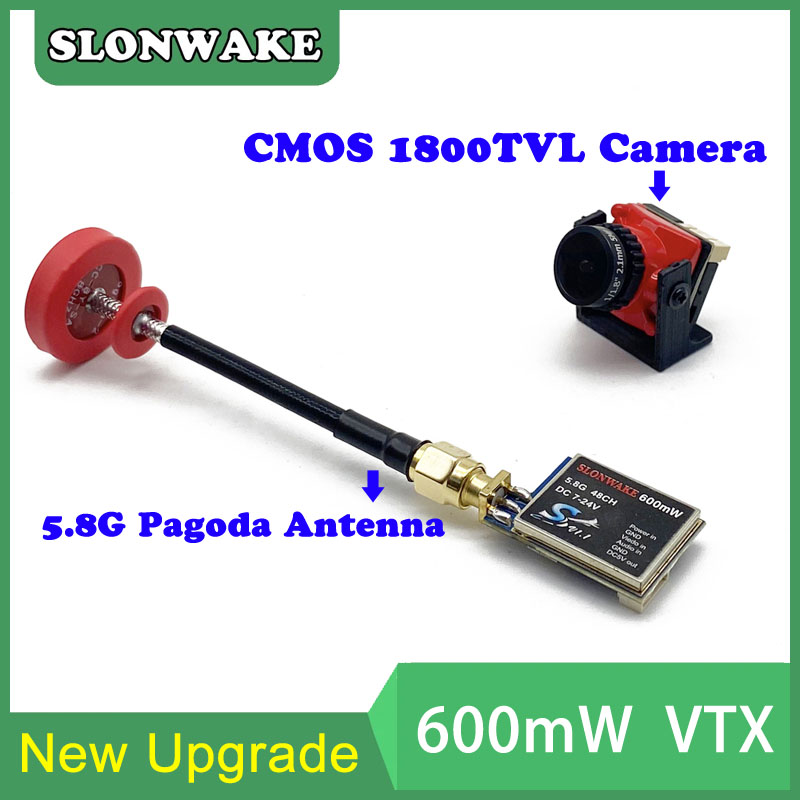 5.8G 48CH 600mW 조정 가능한 VTX-CAM - Drone Transmitter 리뷰 및 가격