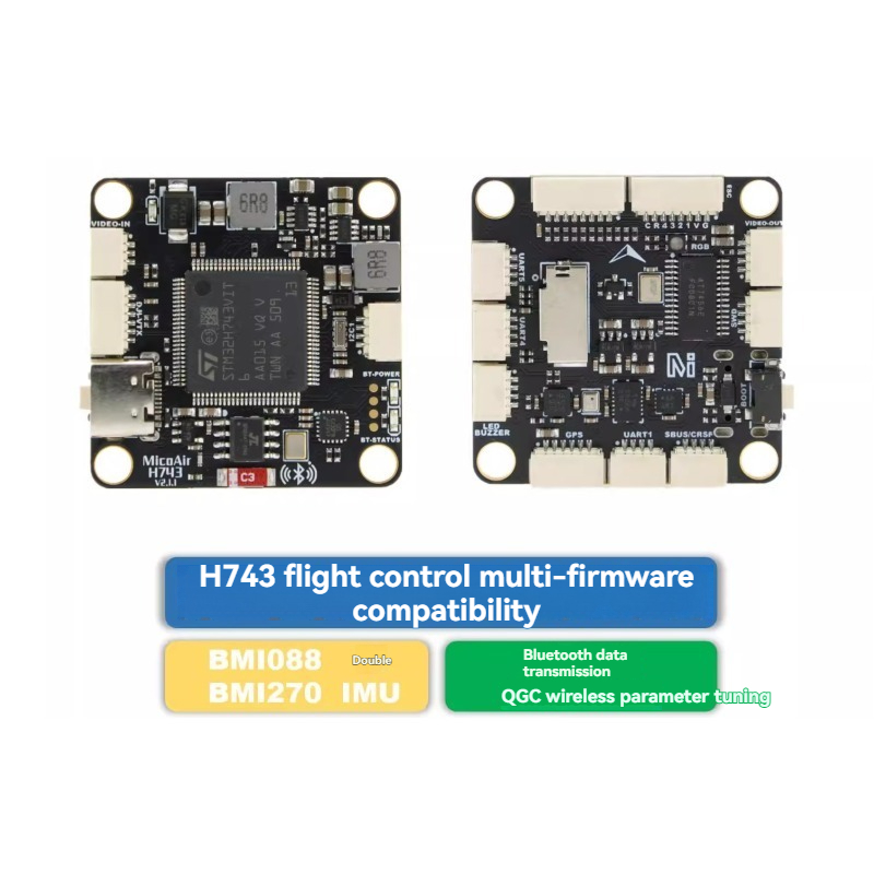 MicoAir743 V2 비행 컨트롤러 듀얼 IMU 블 - Drone Flight Controller 리뷰 및 가격