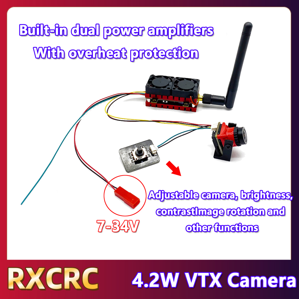 RXCRC 5.8G 48CH 4.2W 고출력 VTX 송 - Drone Transmitter 리뷰 및 가격