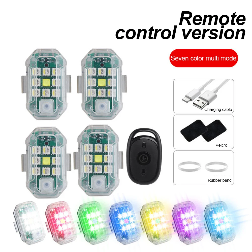 무선 원격 제어 LED 항공기 스트로브 라이트 자동차  - Drone Led Light 리뷰 및 가격