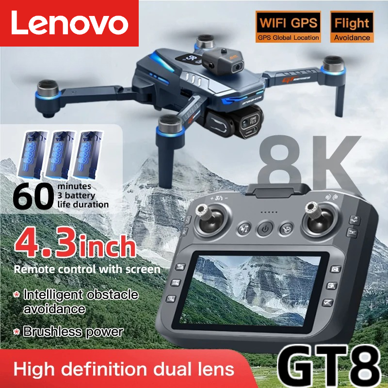 레노버 GT8 드론 8K 프로페셔널 듀얼 카메라 GPS - Drone Gps Mount 리뷰 및 가격