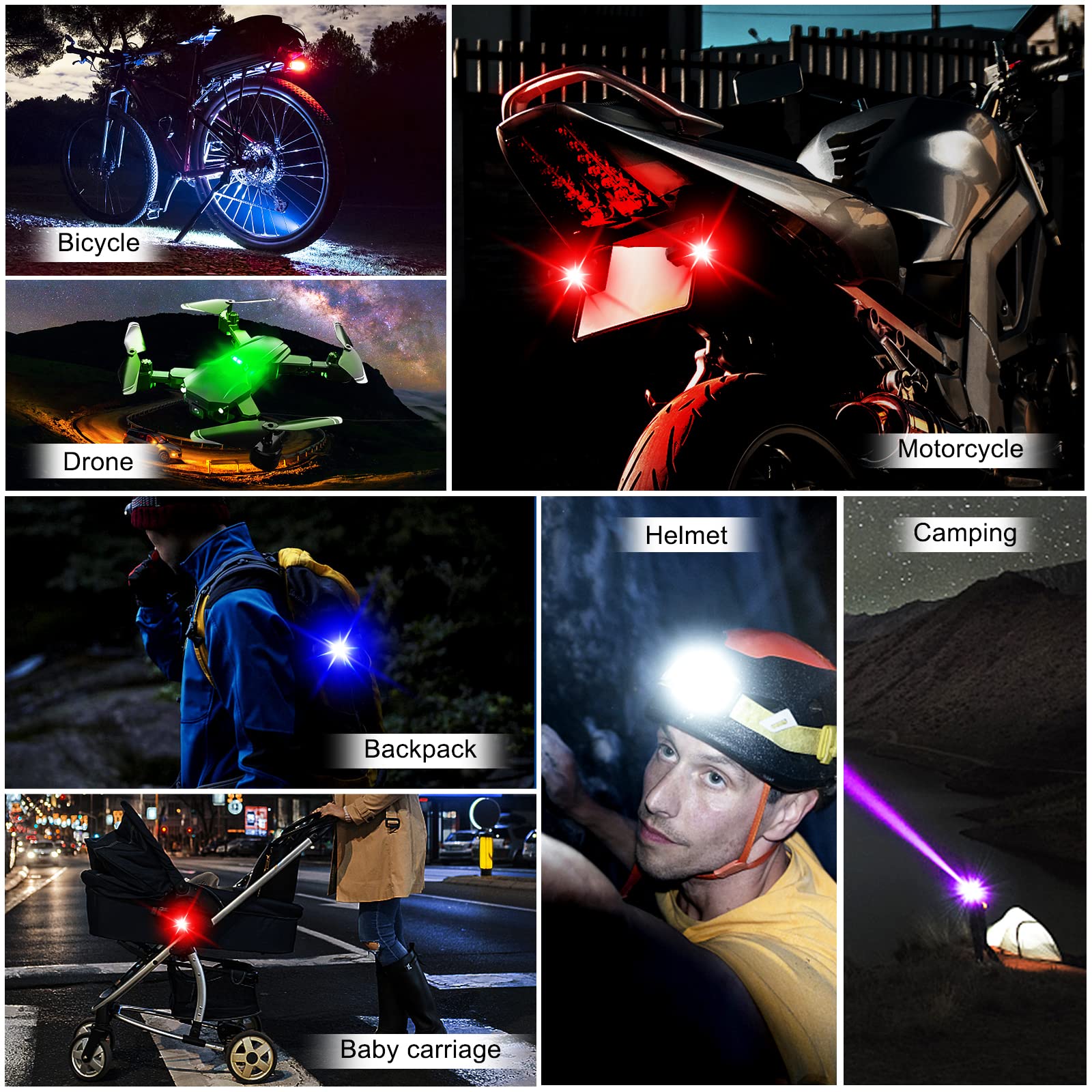 오토바이 라이트 드론 스트로브 라이트 USB LED 충 - Drone Led Light 리뷰 및 가격