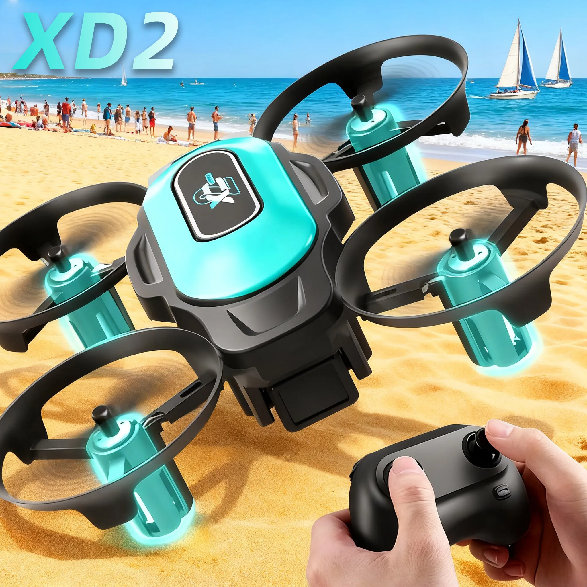 XD2 미니 드론, 360 °   스턴트 플립, LED - Drone Led Light 리뷰 및 가격