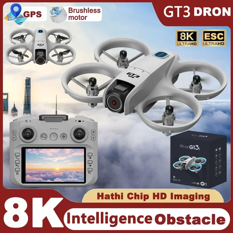 GT3 미니 신형 드론 RC 쿼드콥터 8K 카메라 HD - Drone Gps Mount 리뷰 및 가격