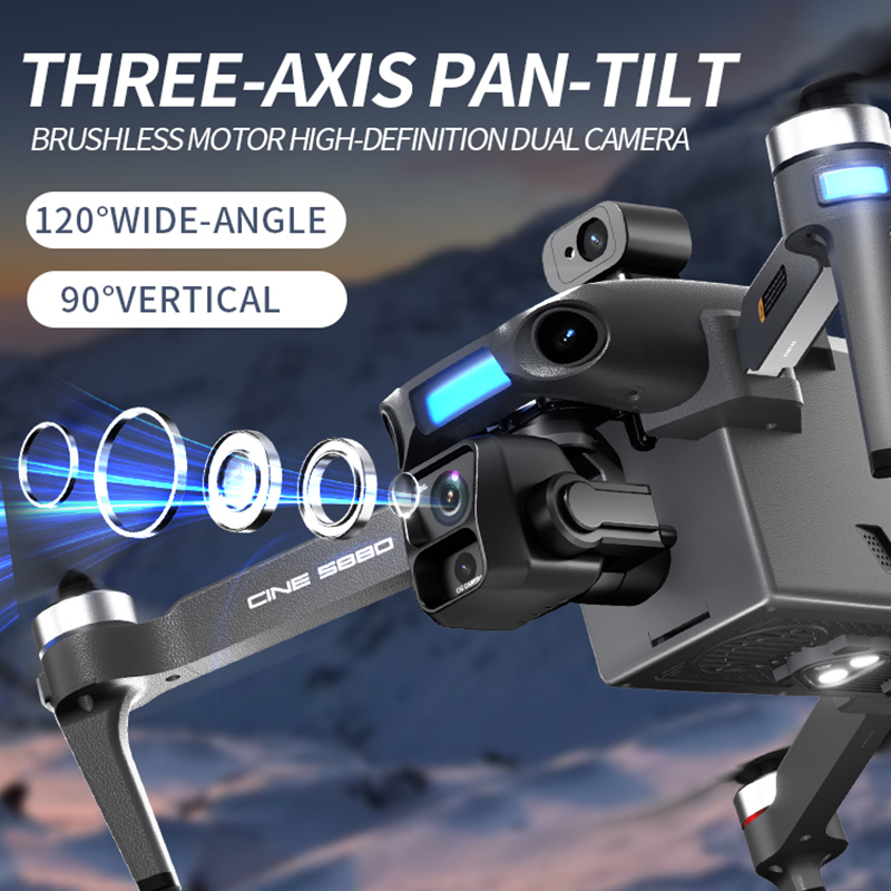2026년형 새로운 8K 듀얼 카메라 드론, 5.5인치 - Drone Gps Mount 리뷰 및 가격