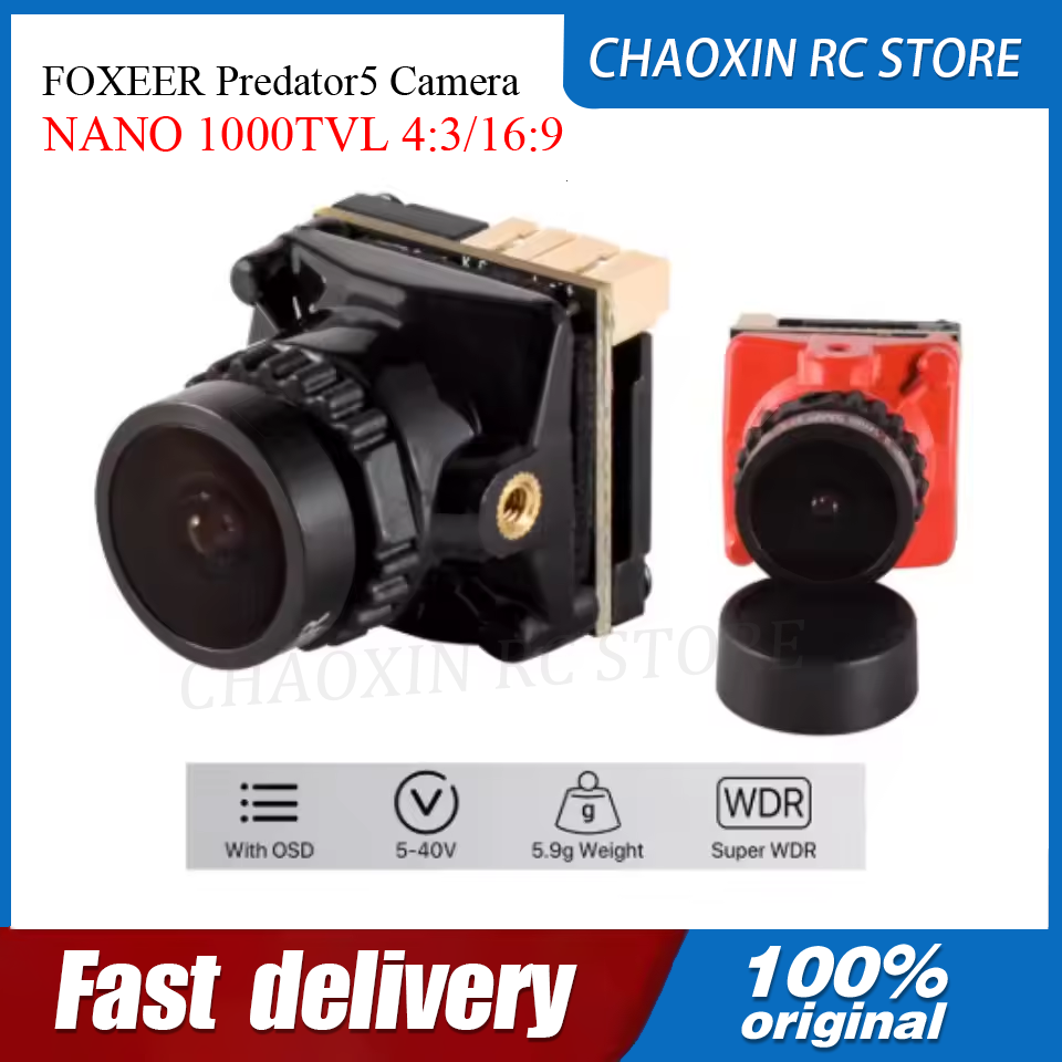 FOXEER Predator5 카메라 NANO 1000 - Drone Battery 리뷰 및 가격