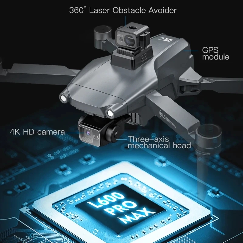 L600 PRO MAX GPS 드론 전문 4K 3축 P - Drone Gps Mount 리뷰 및 가격