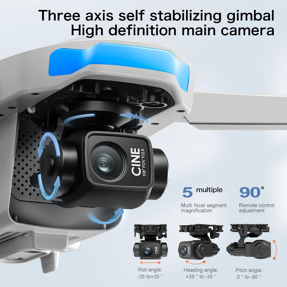 레노버 S-X1 MAX GPS 드론 3축 짐벌 8K 카 - Drone Gps Mount 리뷰 및 가격