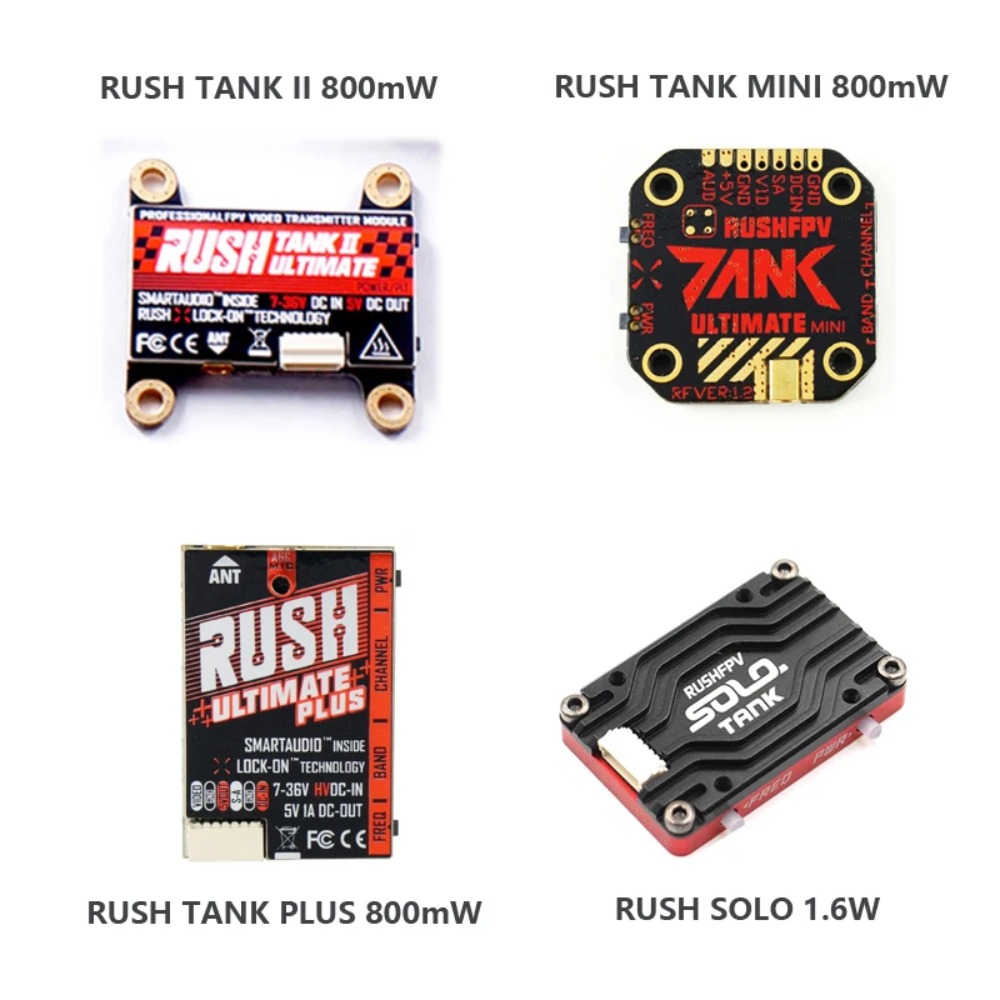 RUSH TANK Ultimate II/Mini/PLU - Drone Transmitter 리뷰 및 가격