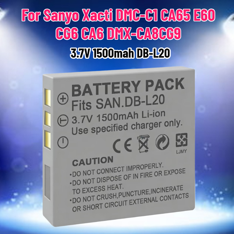 3.7V 1500mAh DB-L20 배터리 (산요 엑스 - Drone Battery 리뷰 및 가격